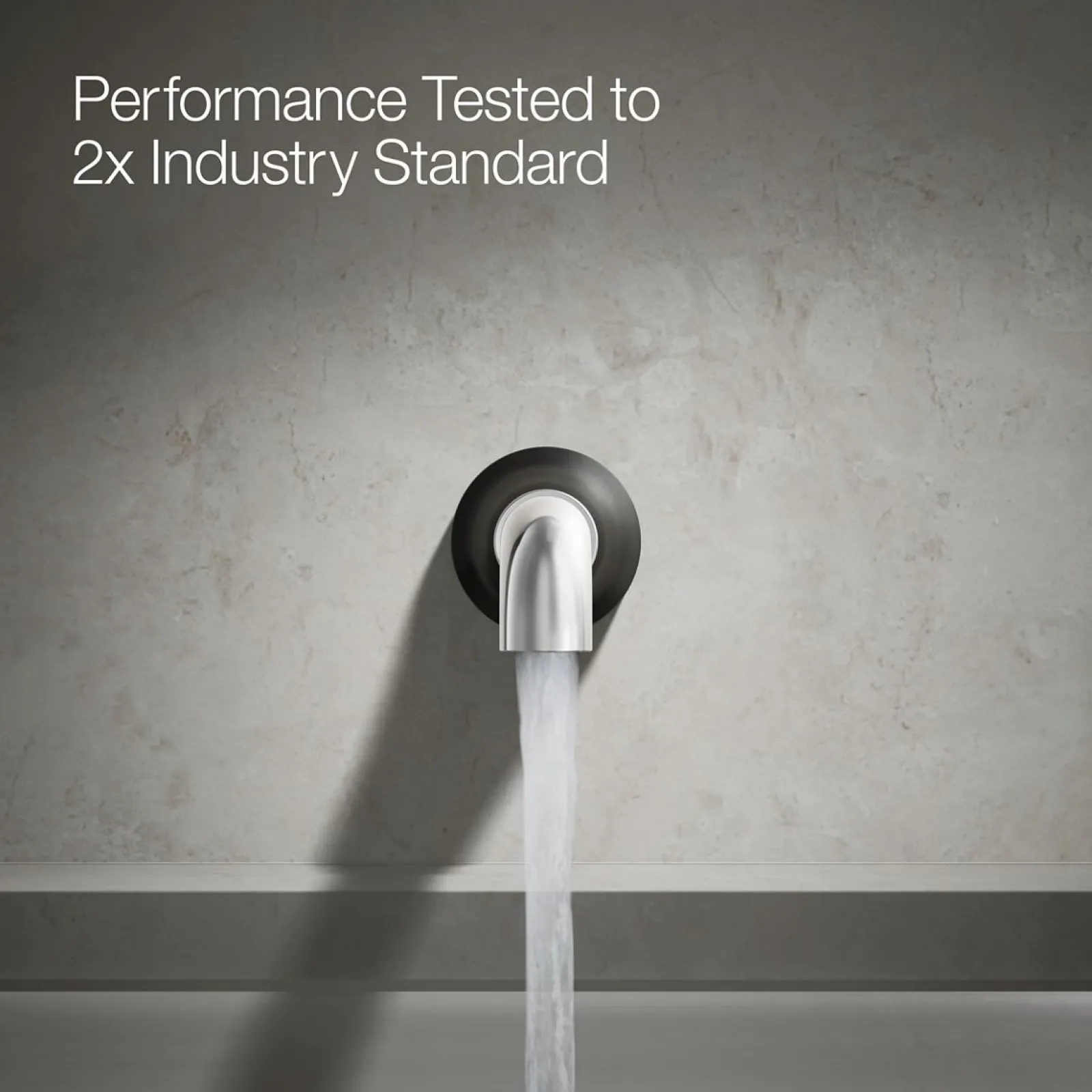 Wall-mount bath spout^Kohler Hot