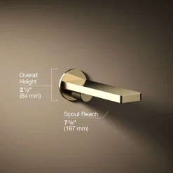 Wall-mount bath spout^Kohler New