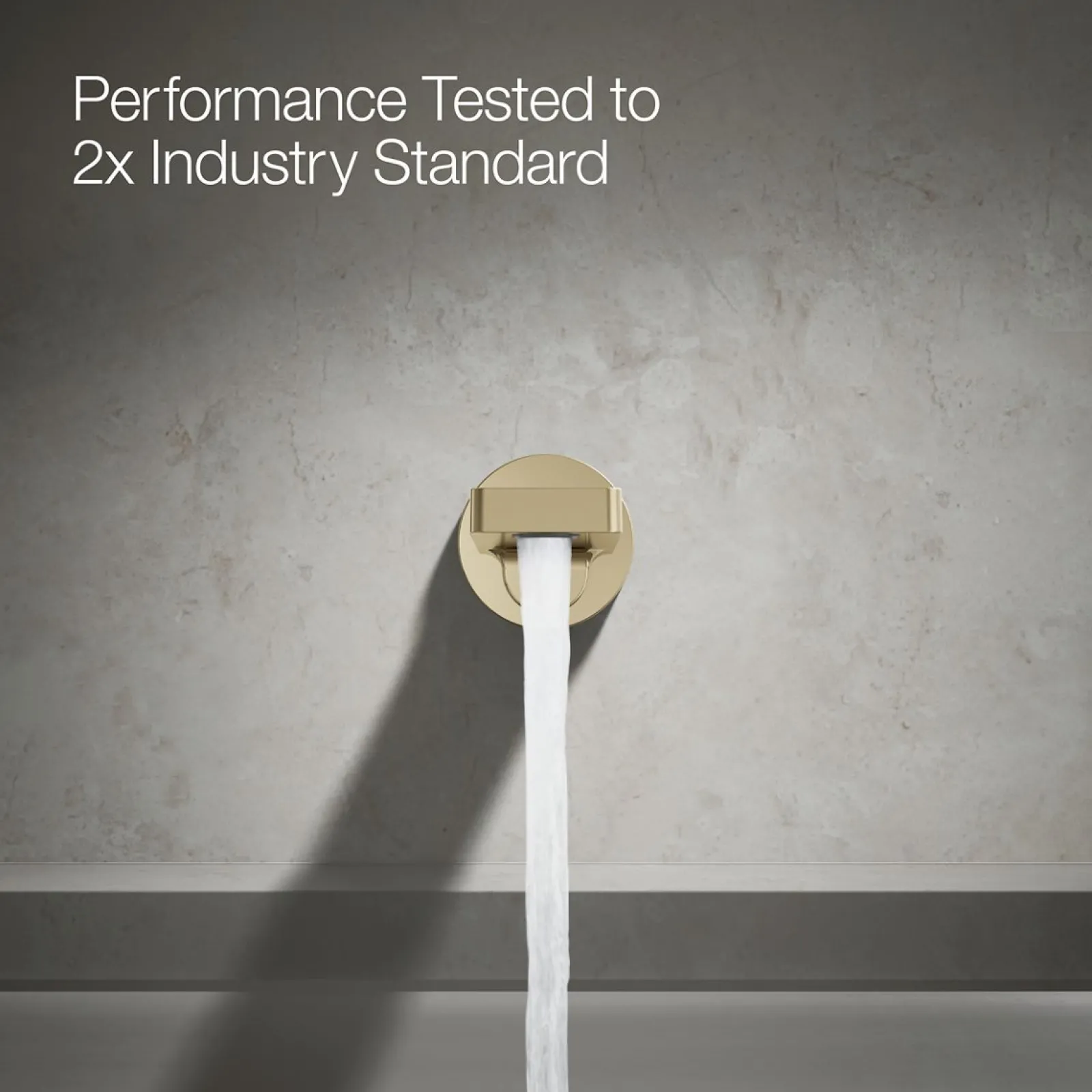 Wall-mount bath spout^Kohler New