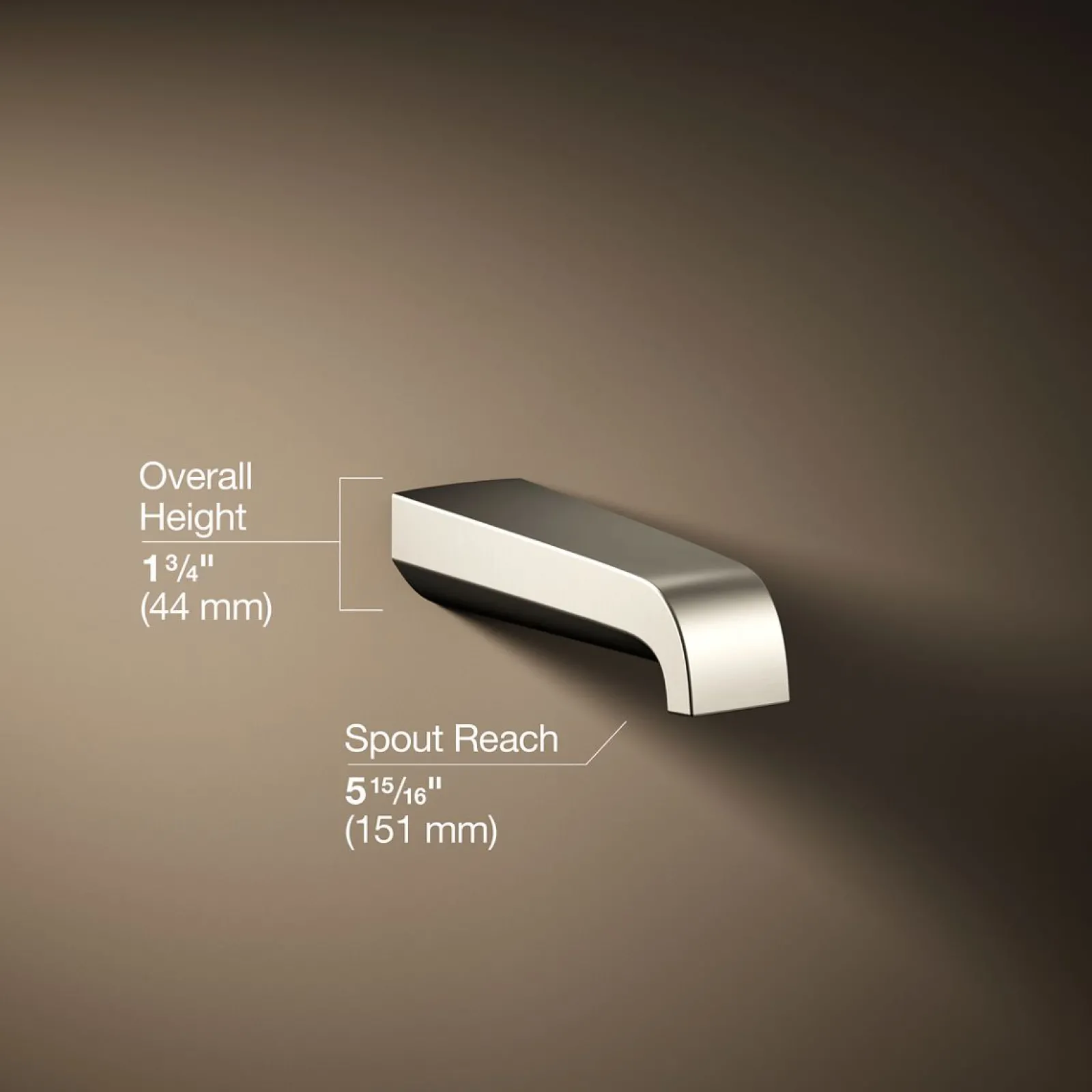 Wall-mount bath spout^Kohler Online