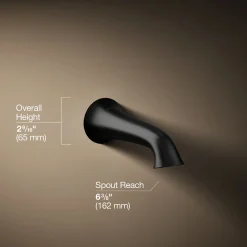 Wall-mount bath spout^Kohler Hot