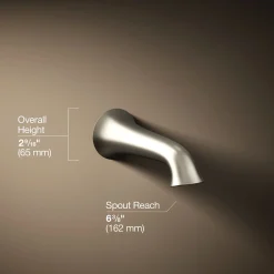 Wall-mount bath spout^Kohler Hot