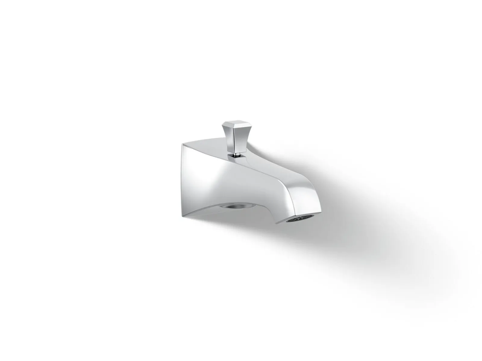 Wall-mount bath spout with Deco design and diverter^Kohler Clearance