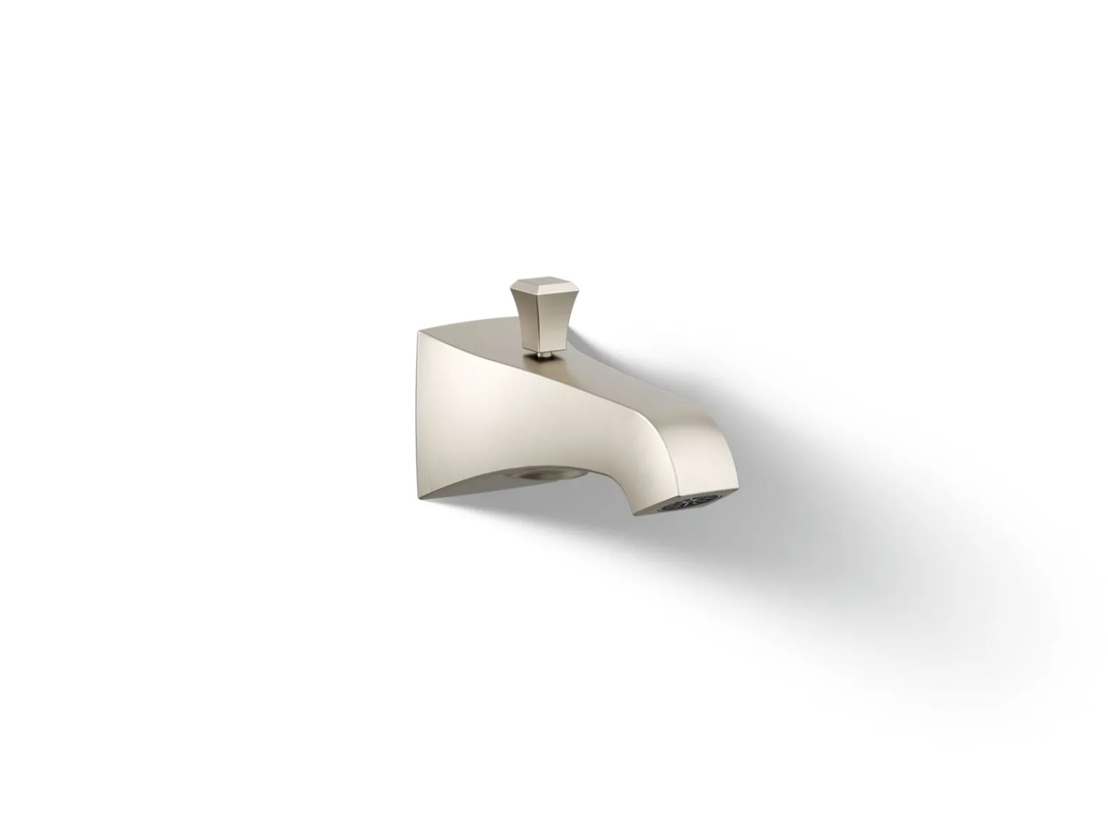 Wall-mount bath spout with Deco design and diverter^Kohler Clearance