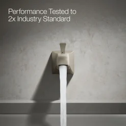 Wall-mount bath spout with Deco design and diverter^Kohler Clearance