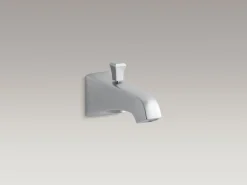 Wall-mount bath spout with Deco design and diverter^Kohler Clearance