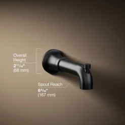 Wall-mount bath spout with diverter^Kohler Sale