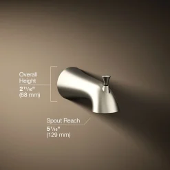 Wall-mount bath spout with diverter^Kohler Outlet