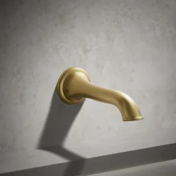 Wall-mount bath spout with flare design^Kohler Online