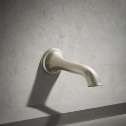 Wall-mount bath spout with flare design^Kohler Online
