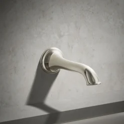 Wall-mount bath spout with flare design^Kohler Online