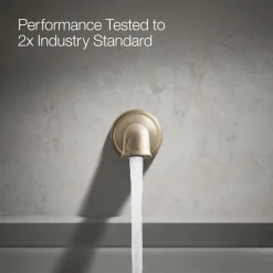 Wall-mount bath spout with flare design^Kohler Online