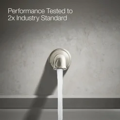 Wall-mount bath spout with flare design^Kohler Online