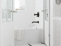 Wall-mount bath spout with flare design^Kohler Online