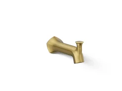 Wall-mount bath spout with Straight design and diverter^Kohler Best