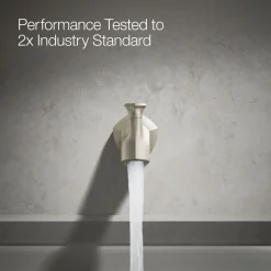 Wall-mount bath spout with Straight design and diverter^Kohler Best