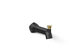 Wall-mount bath spout with Straight design and diverter^Kohler Best