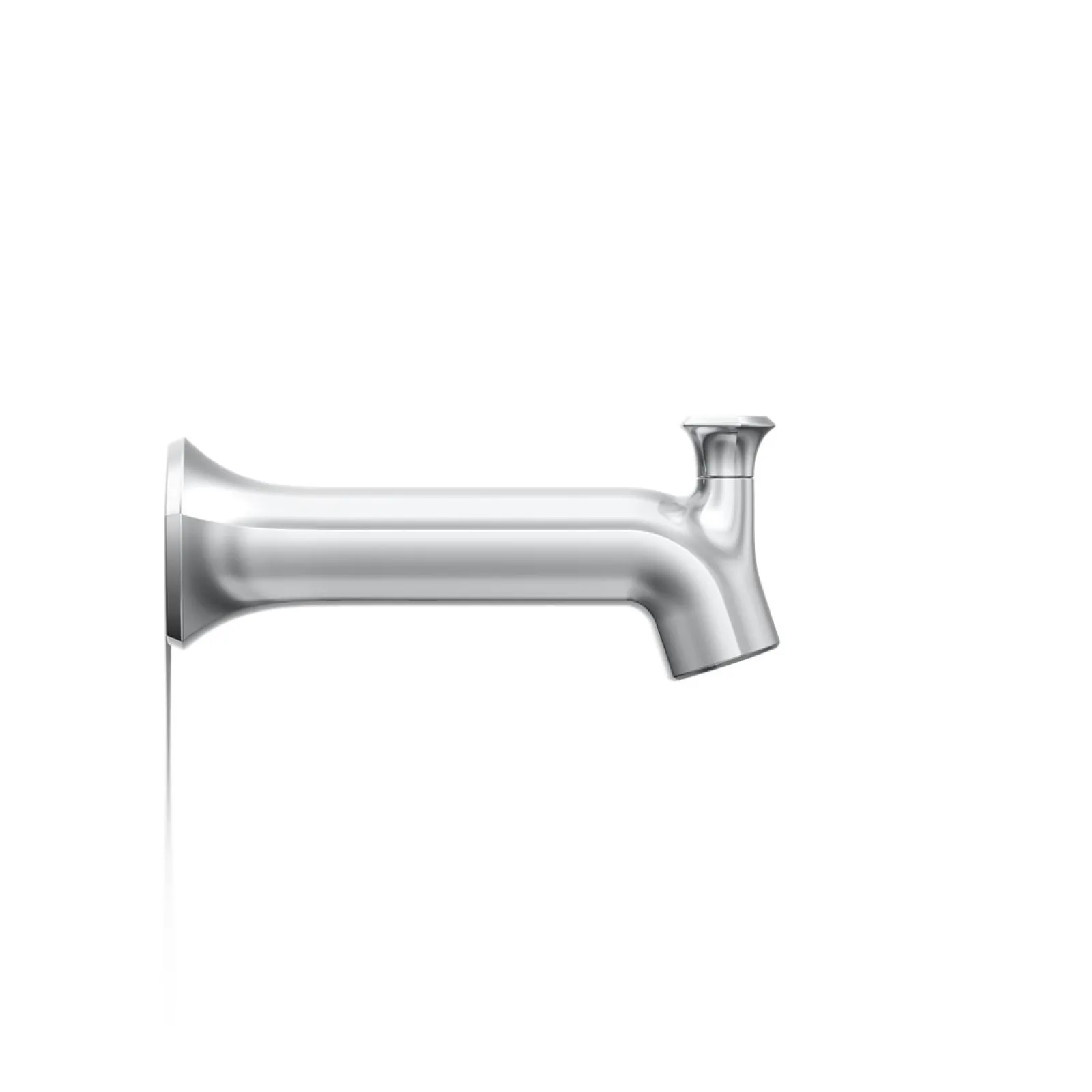 Wall-mount bath spout with Straight design and diverter^Kohler Best