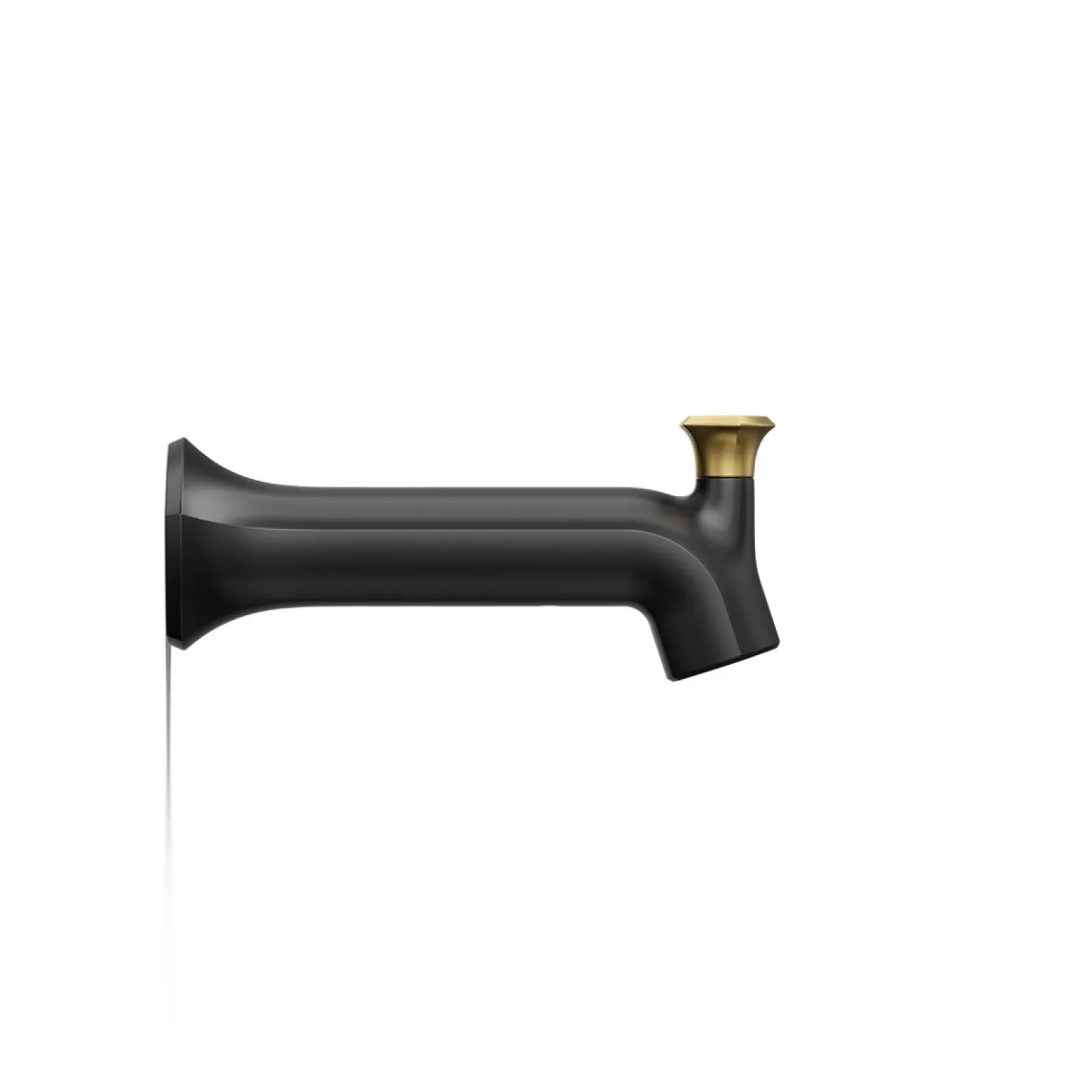 Wall-mount bath spout with Straight design and diverter^Kohler Best