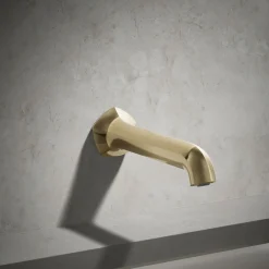 Wall-mount bath spout with Straight design, 8