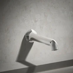 Wall-mount bath spout with Straight design, 8