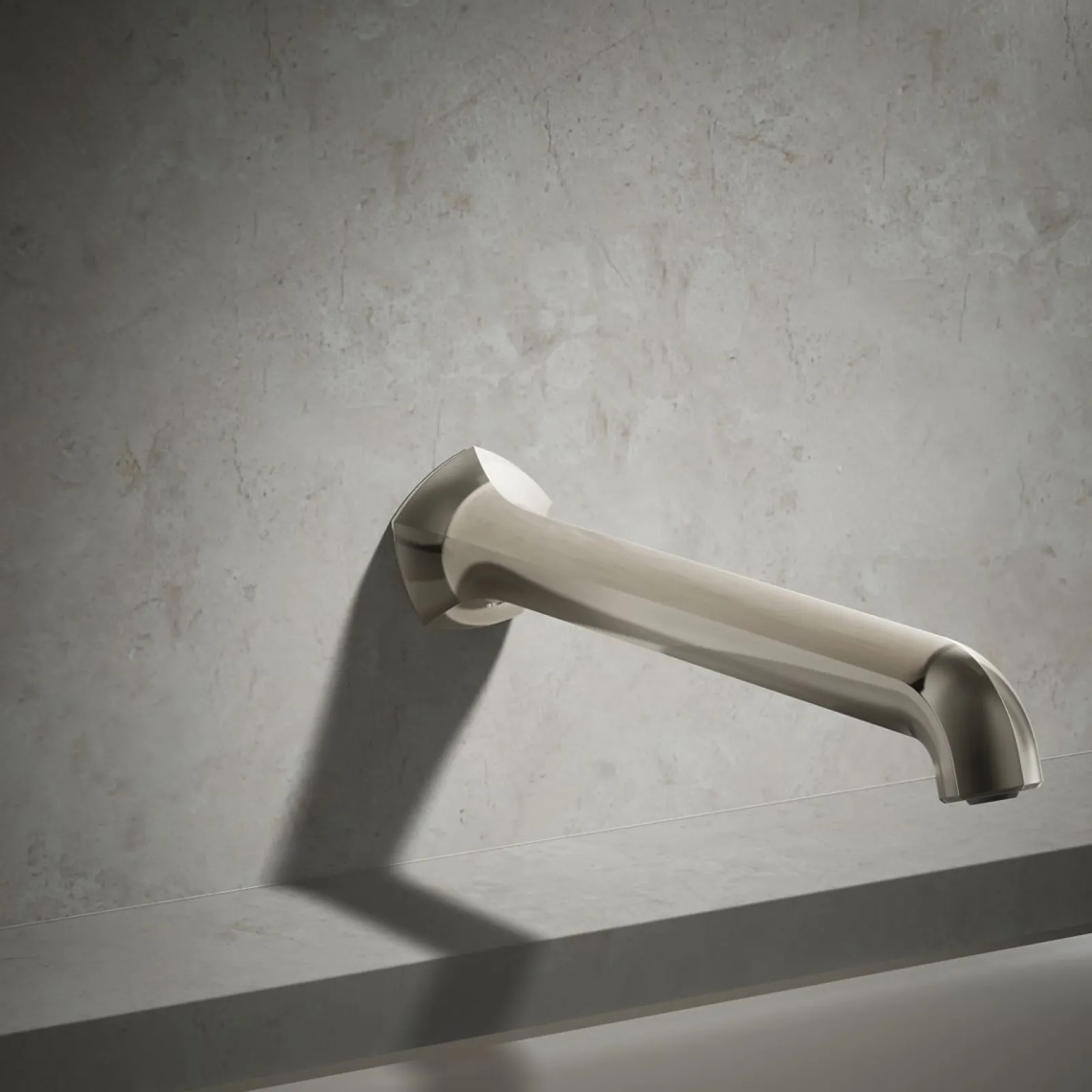 Wall-mount bath spout with Straight design, 12"^Kohler Clearance