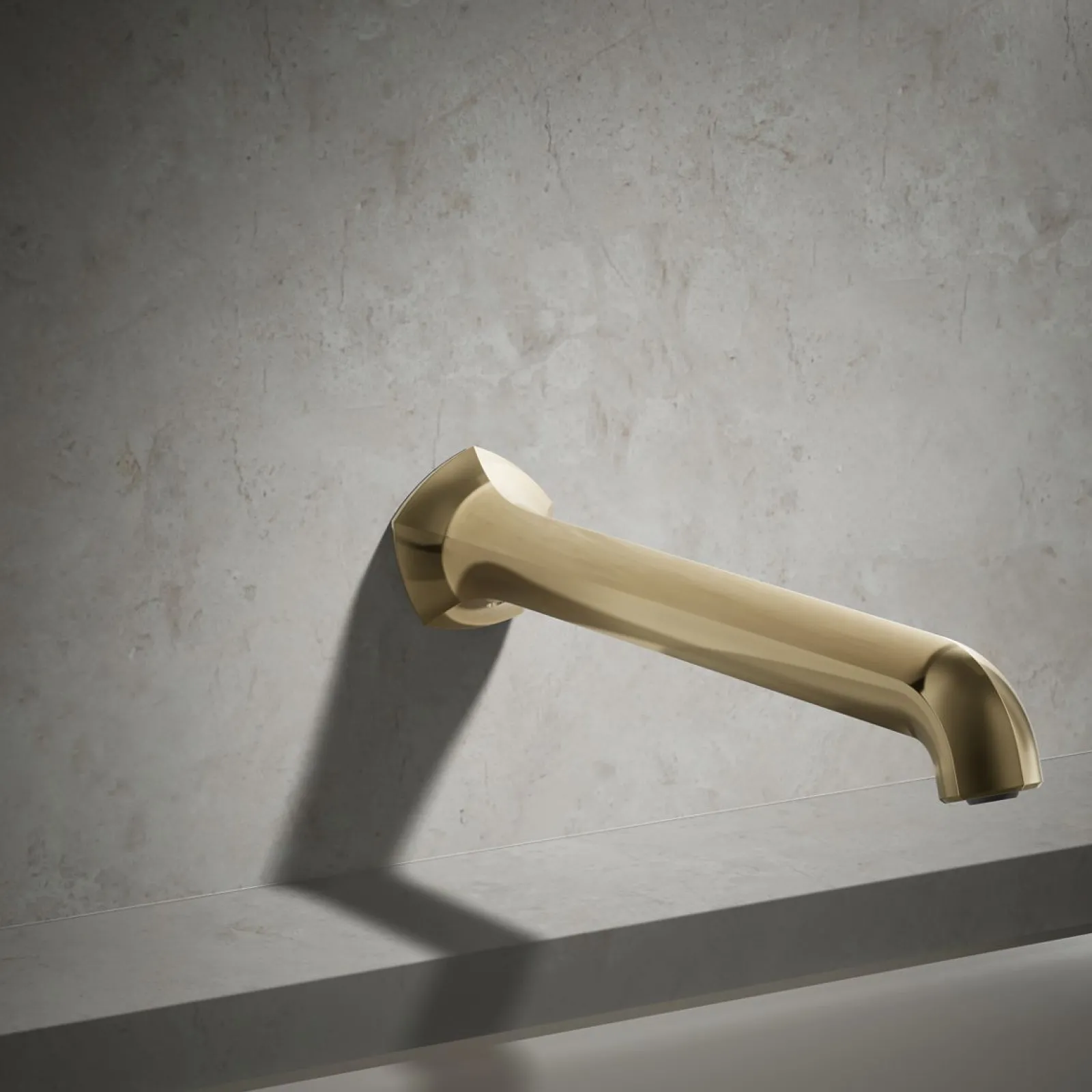 Wall-mount bath spout with Straight design, 12"^Kohler Clearance