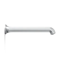 Wall-mount bath spout with Straight design, 12