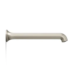 Wall-mount bath spout with Straight design, 12