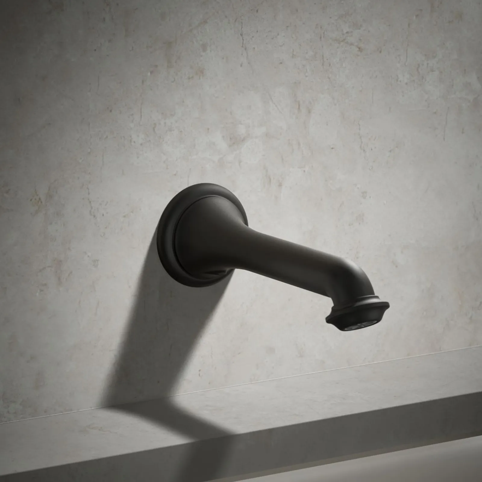 Wall-mount bath spout with turned design^Kohler Discount