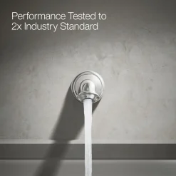 Wall-mount bath spout with turned design^Kohler Discount