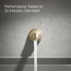 Wall-mount bath spout with turned design^Kohler Discount