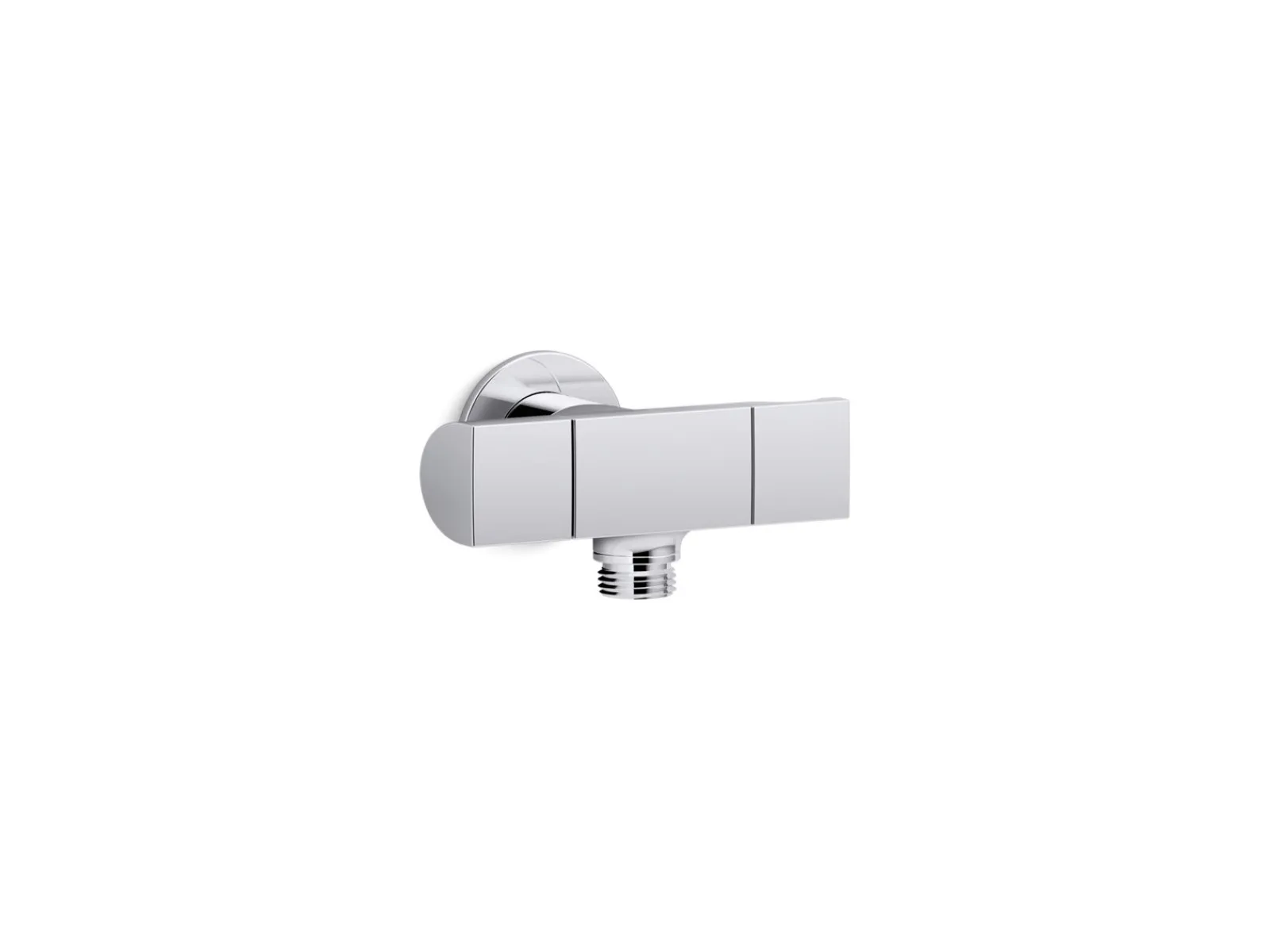 Wall-mount handshower holder with supply elbow and volume control^Kohler Clearance