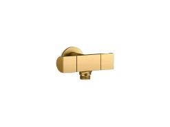 Wall-mount handshower holder with supply elbow and volume control^Kohler Clearance