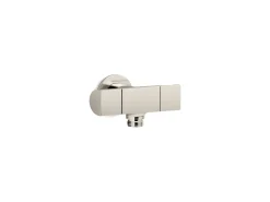 Wall-mount handshower holder with supply elbow and volume control^Kohler Clearance