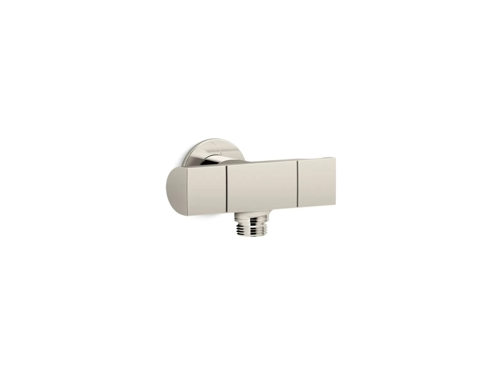 Wall-mount handshower holder with supply elbow and volume control^Kohler Clearance