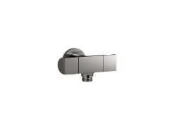 Wall-mount handshower holder with supply elbow and volume control^Kohler Clearance