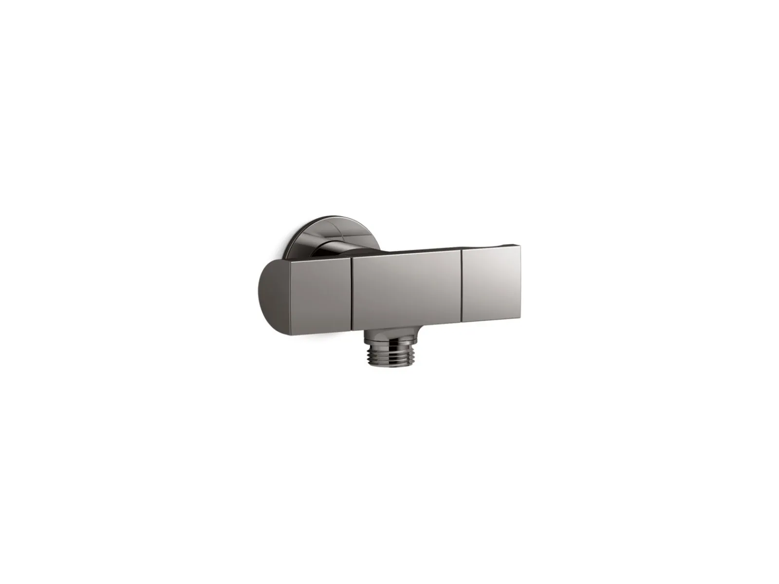 Wall-mount handshower holder with supply elbow and volume control^Kohler Clearance
