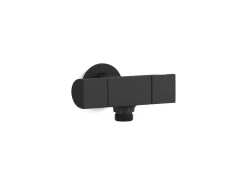 Wall-mount handshower holder with supply elbow and volume control^Kohler Clearance