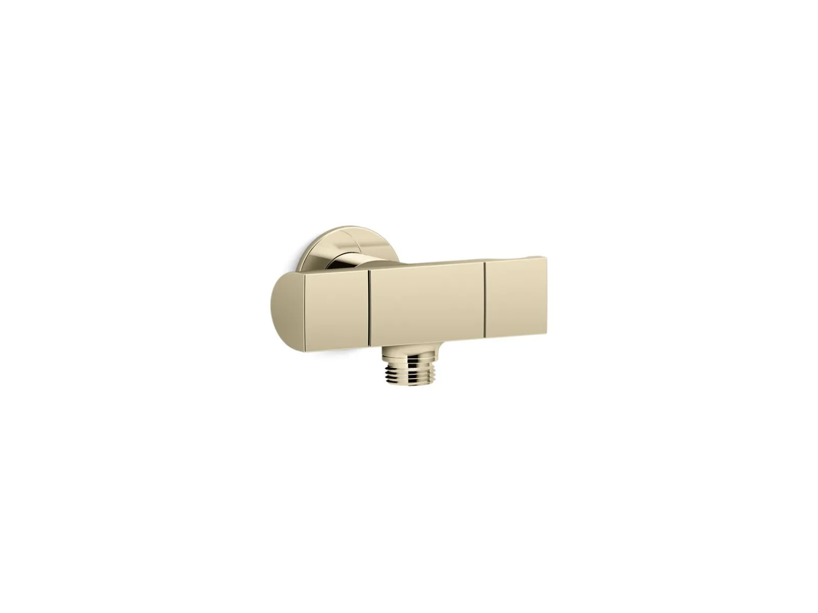 Wall-mount handshower holder with supply elbow and volume control^Kohler Clearance