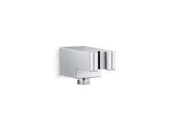 Wall-mount handshower holder with supply elbow and check valve^Kohler Best