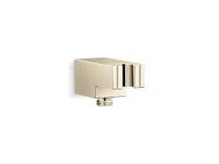 Wall-mount handshower holder with supply elbow and check valve^Kohler Best