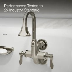 Wall-mount lavatory faucet, 1.2 gpm^Kohler Discount