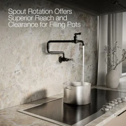 Wall-mount pot filler^Kohler Hot