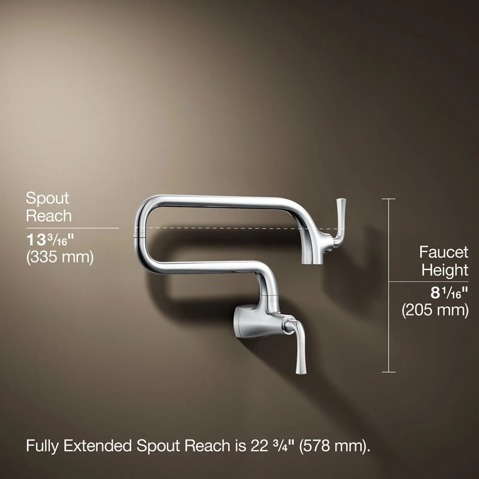Wall-mount pot filler^Kohler