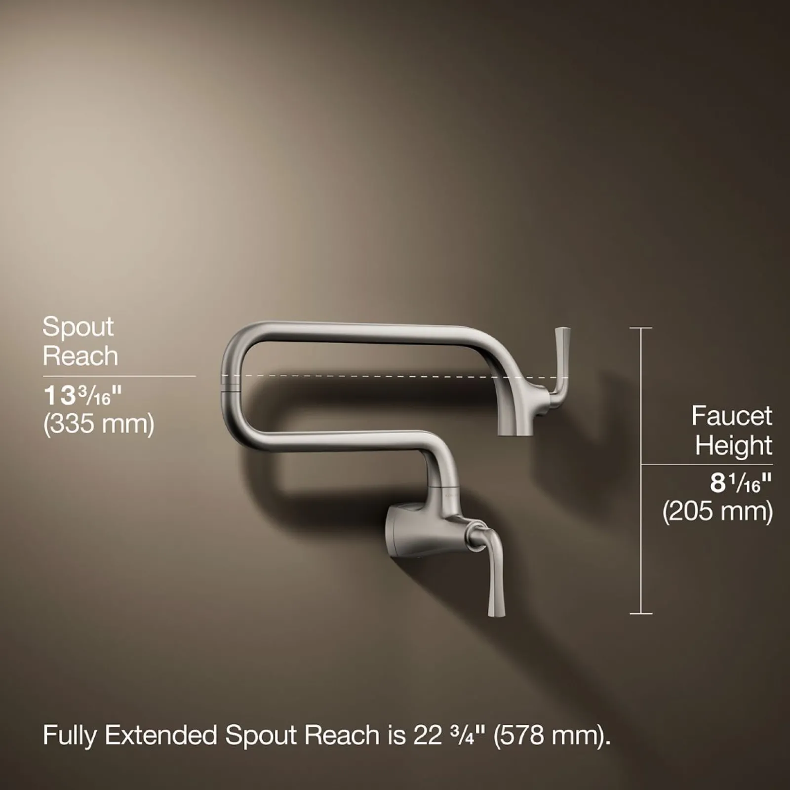 Wall-mount pot filler^Kohler