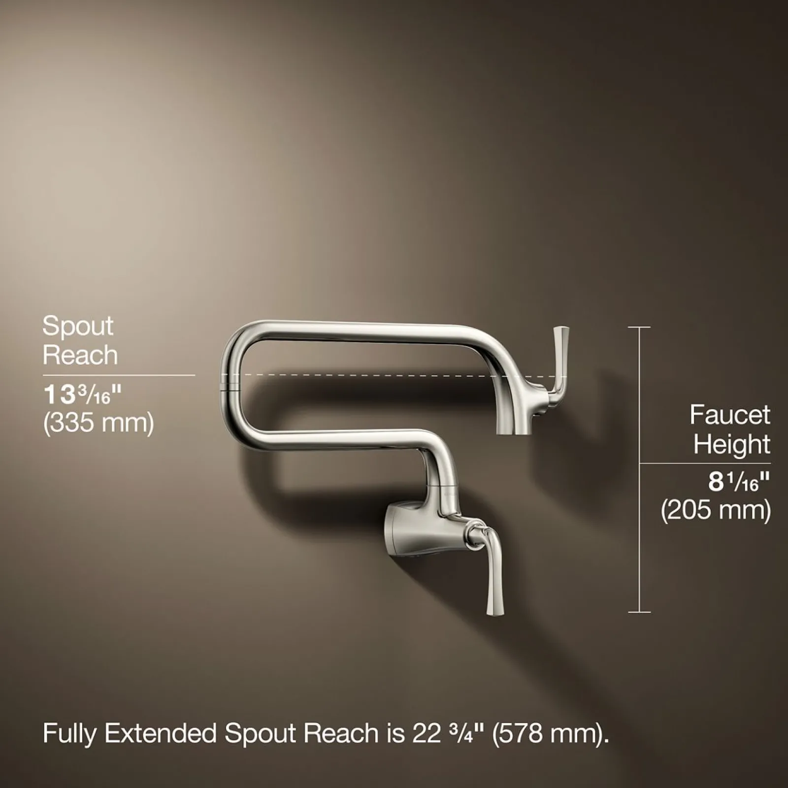 Wall-mount pot filler^Kohler