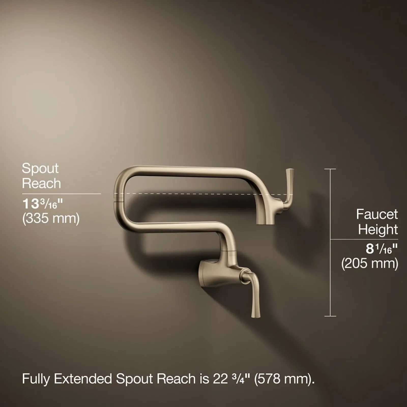 Wall-mount pot filler^Kohler