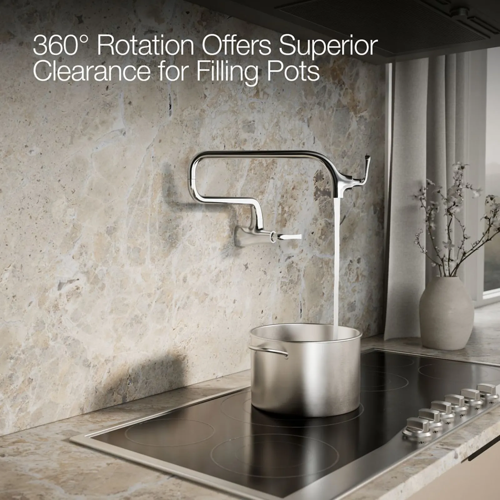 Wall-mount pot filler^Kohler