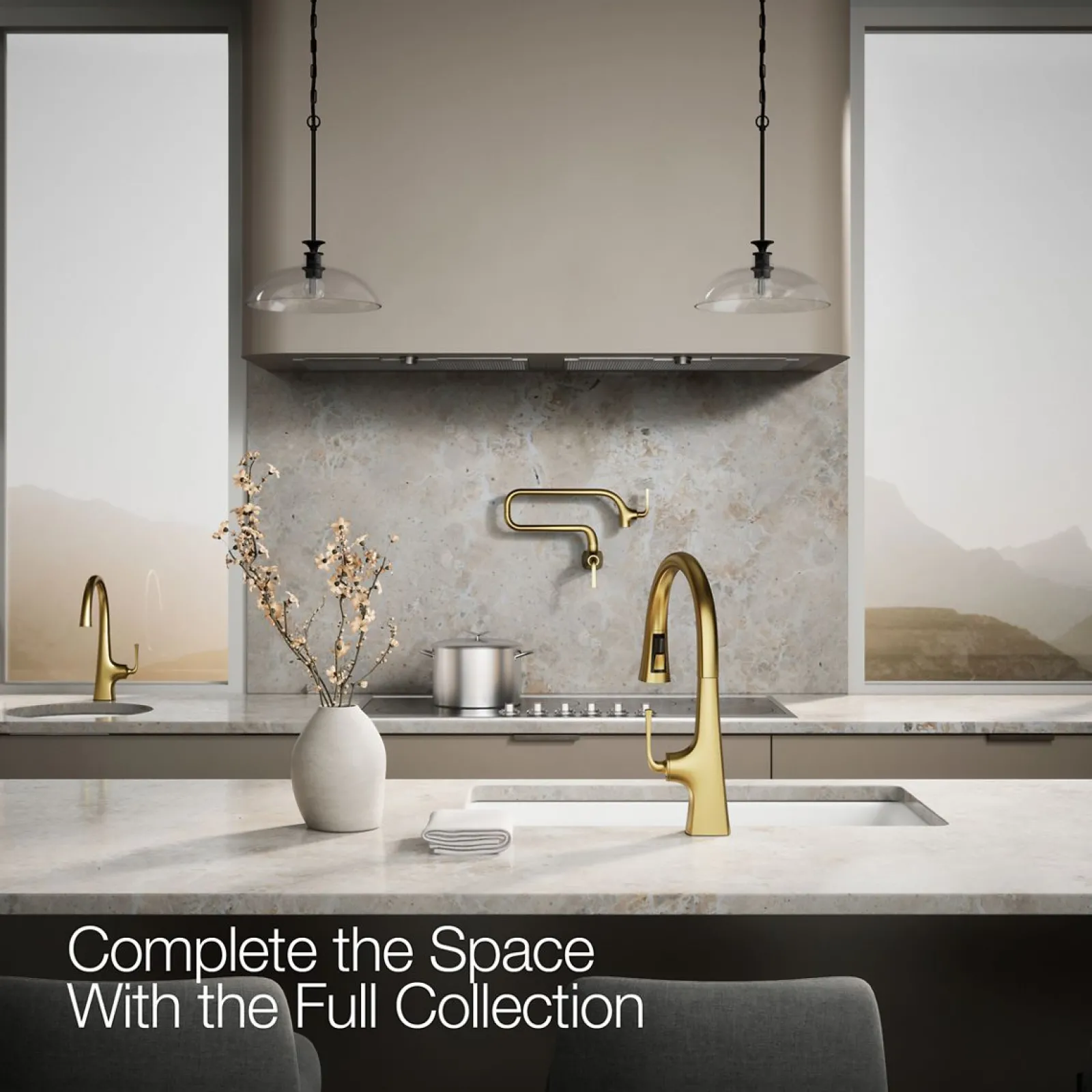 Wall-mount pot filler^Kohler
